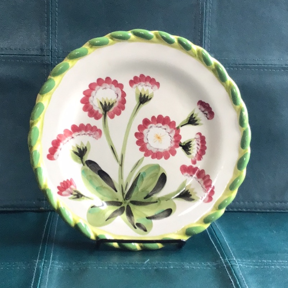 Royal Norfolk Ceramic Plate Wall Decor Spring Vibe